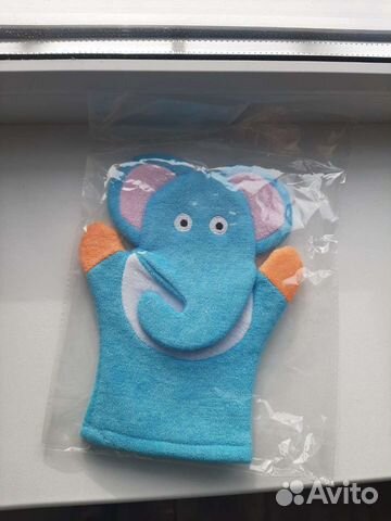 Мочалка-рукавичка 