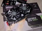 Видеокарта MSI nvidia GeForce GTX 1050TI 4Gb объявление продам