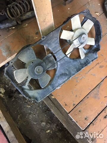 Ауди 80 Б3 Диффузор с вентиляторами