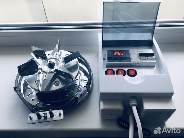 Комплект конвекция и автоматика для коптильни