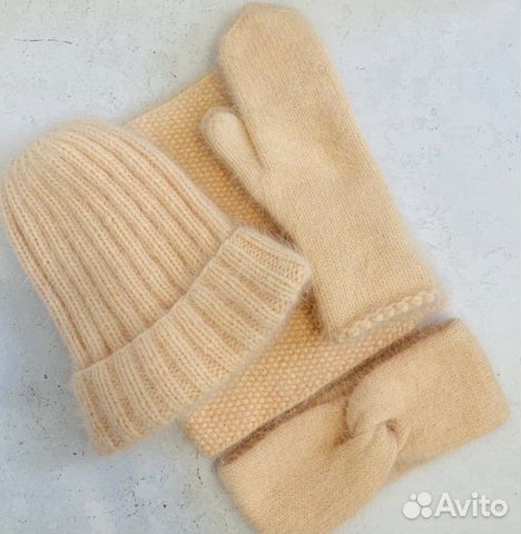 Комплект из пуха норки