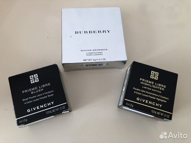 Хайлайтер, Givenchy Burberry