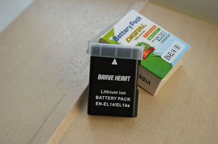 Аккумулятор EN-EL 14/EN-EL 14A для Nikon