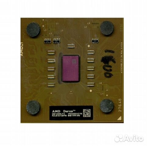 Б/у процессор сокет 462 AMD Duron 1600 - dhd1600dl