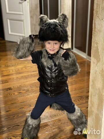 Костюм новогодний Волк 110-116