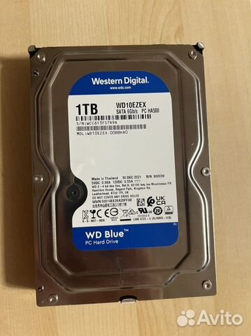 Жесткий диск Western Digital WD blue 1tb wd10ezex