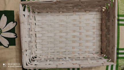 Бамбуковая корзина для подарков