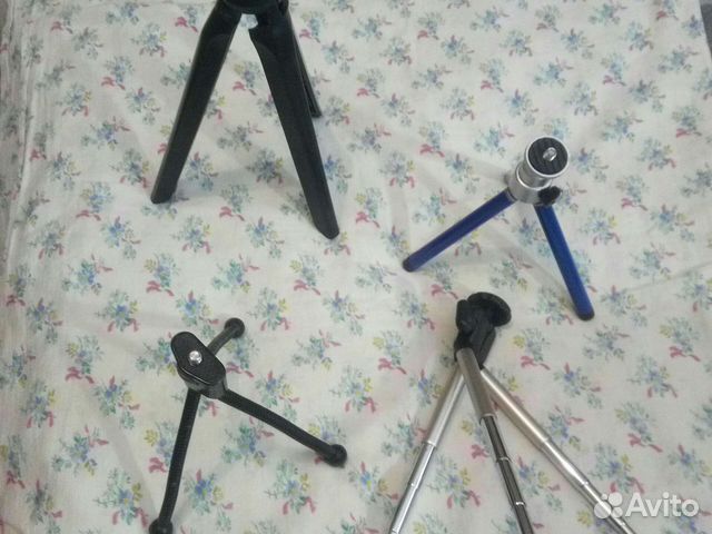 Фотоштатив тринога (4 типа)