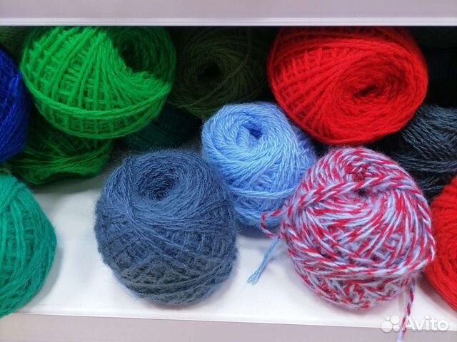 Пряжа полушерсть