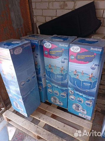 Каркасный бассейн 305х100 с фильтр-насосом