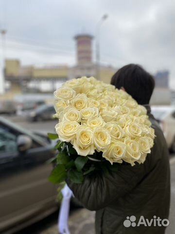 Роза 31 51 101 букет из 51шт розы