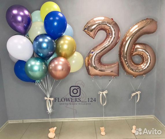 Шары гелиевые, шарики гелевые, доставка Красноярск