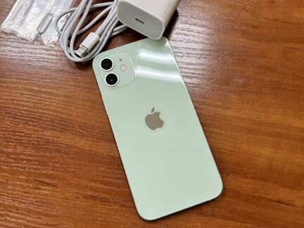 Apple iPhone 12 128GB Green идеал с блоком 20Вт