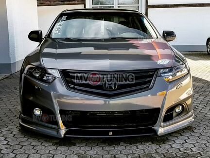 Юбка переднего бампера Modulo на Honda Accord 8