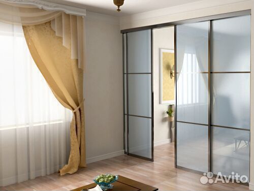 Раздвижные системы межкомнатные перегородки