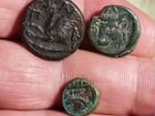 3 античные монеты Пантикапей объявление продам