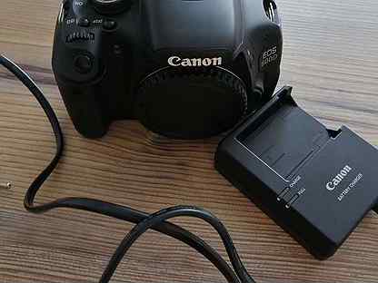 Зеркальный фотоаппарат canon 600d body