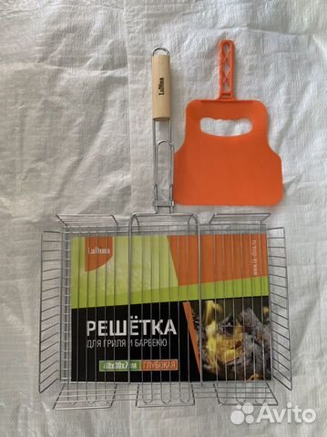 Решетка гриль глубокая 40х30х7см