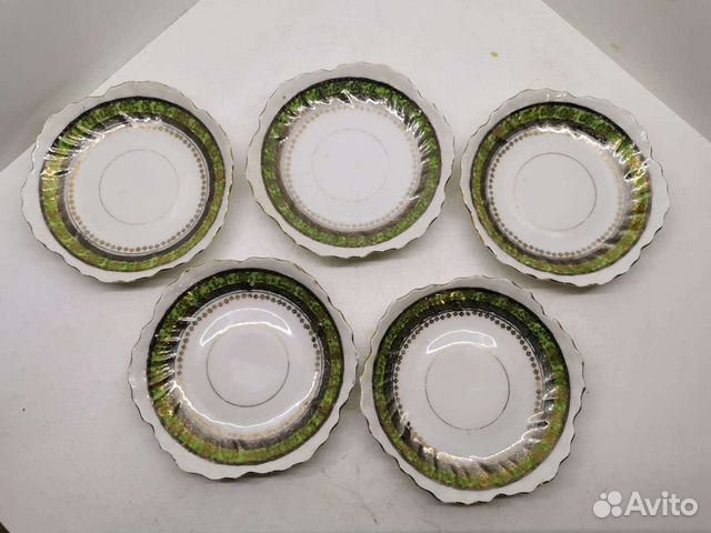 Розетки для варенья, блюдца. Старые