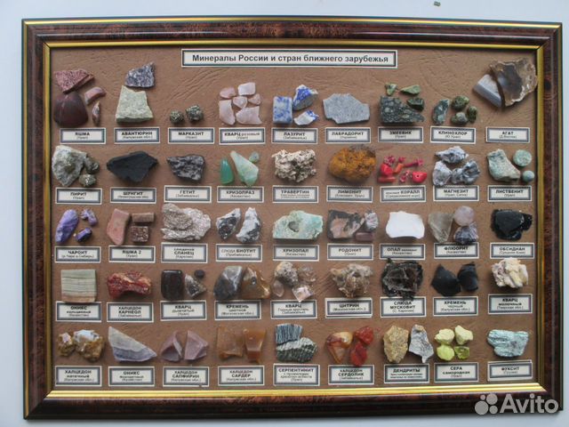 Коллекции минералов