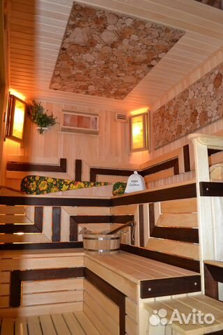 Баня с бассейном
