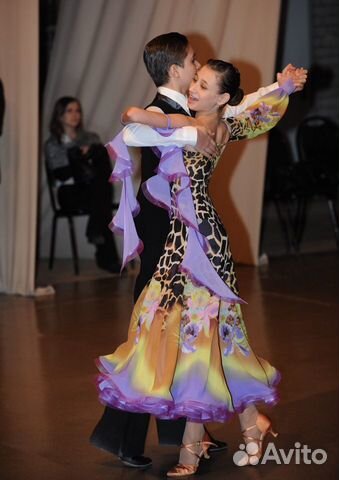 Платье для бальных танцев стандарт ю1