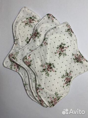 Набор тканевых многоразовых прокладок