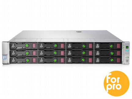 Сервер HP DL380 Gen9 12LFF 2xE5-2699v4 128GB, P840