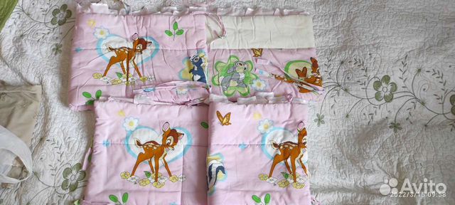 Бортик на кровать