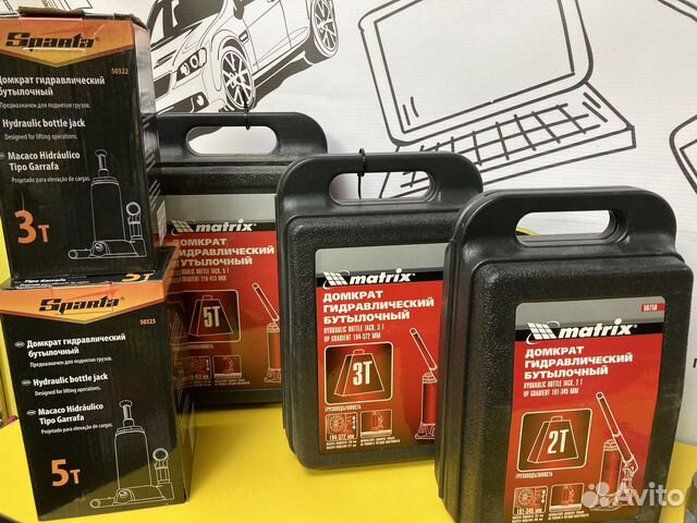 Домкрат Matrix и Sparta