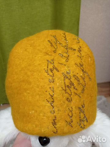 Шапка женская из валяной шерсти