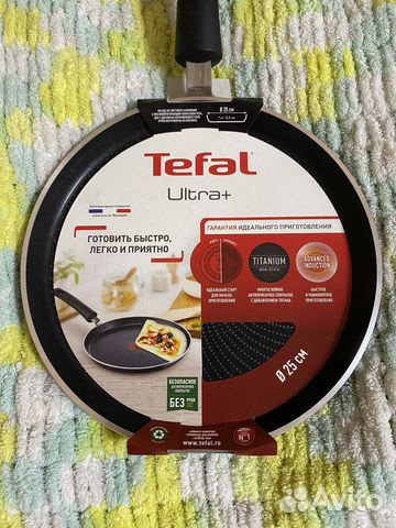 Сковородка tefal блинная