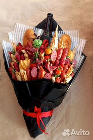 Мужской букет съедобный