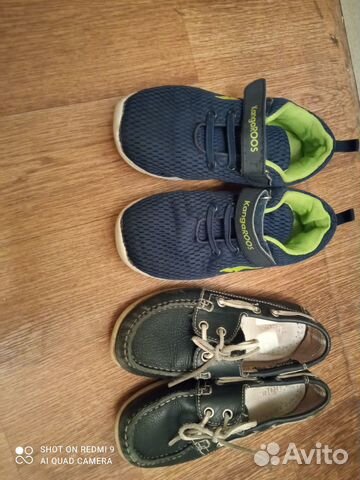 Туфли (32 размер) и кроссовки (30 размер)