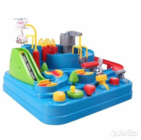 Игровой набор трасса с препятствиями