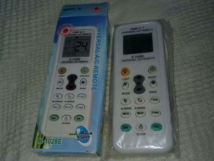 Универсальный пульт для кондиционеров GNW K-1028E