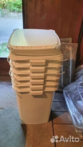 Контейнер пластиковый(бочка, ведро, куботейнер)