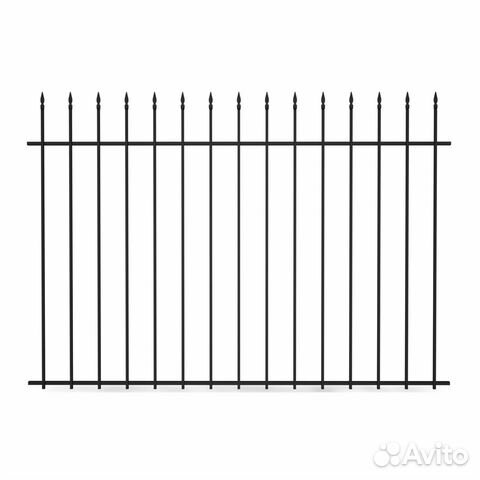 Металлический забор «Кипарис-1» (2500х1750 мм)