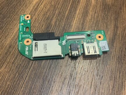 X555ld io board rev2.0 плата индикации, usb aux