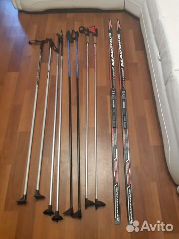 Лыжи, ботинки