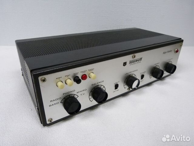 Telewatt Stereo Nova усилитель ламповый tubw