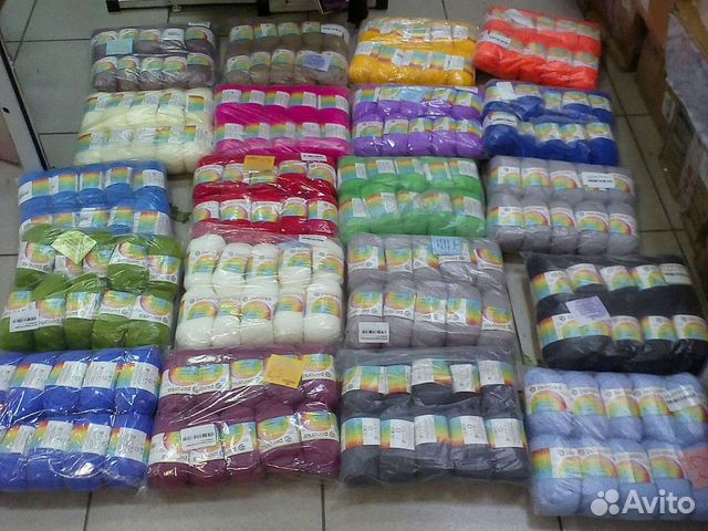 Пряжа Детская новинка. Пехорка. Нитки для вязания