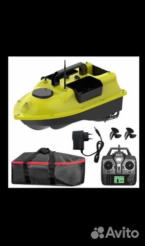 Кораблик прикормочный с gps+эхолот