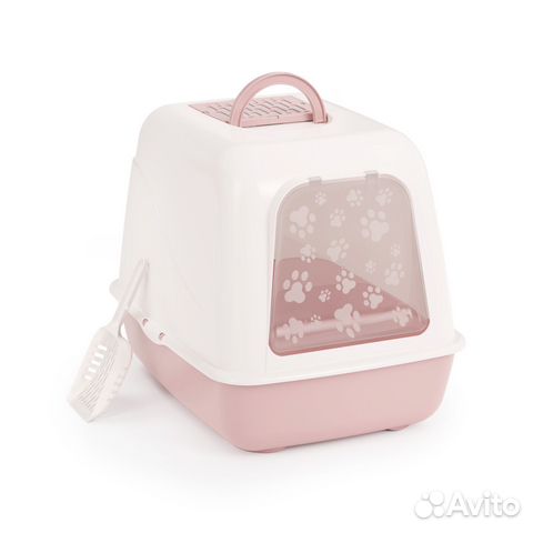 Туалет для кошек закрытый лоток