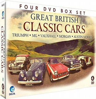 Коллекция DVD: Great British Classic Cars (+обмен)