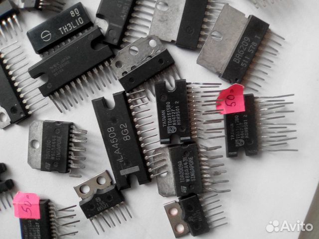 Микросхемы импортные усилители и др
