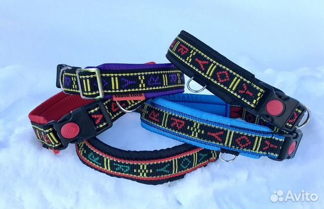 Ошейники и шлейки для средних и крупных собак