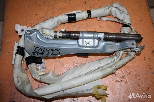 Подушка безопасности боковая левая (шторка) Volkswagen Tiguan I рестайлинг (2011—2017)