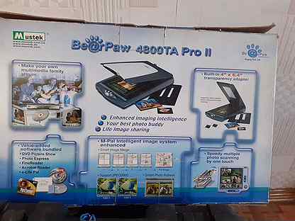 Сканер Mustek Bear Paw 4800 TA PRO II