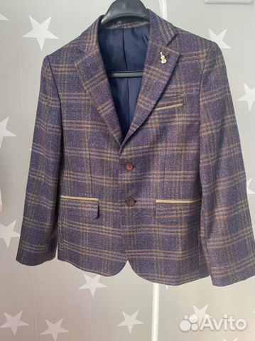 Пиджак на мальчика 122 на 6-7 лет